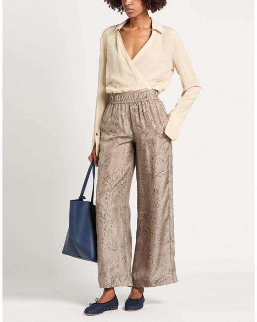 Brunello Cucinelli Natural Trouser