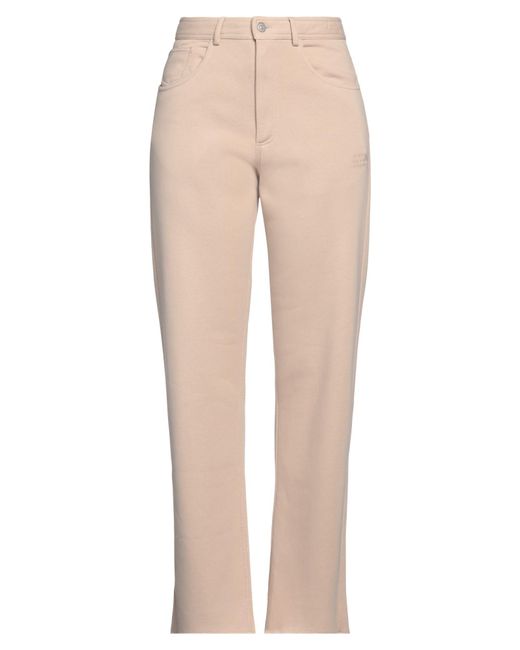 MM6 by Maison Margiela Natural Pants Cotton, Polyester