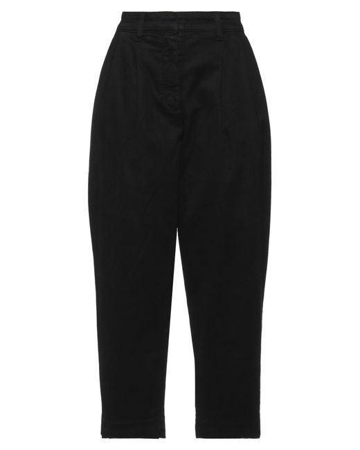 ViCOLO Black Pants Cotton, Elastane