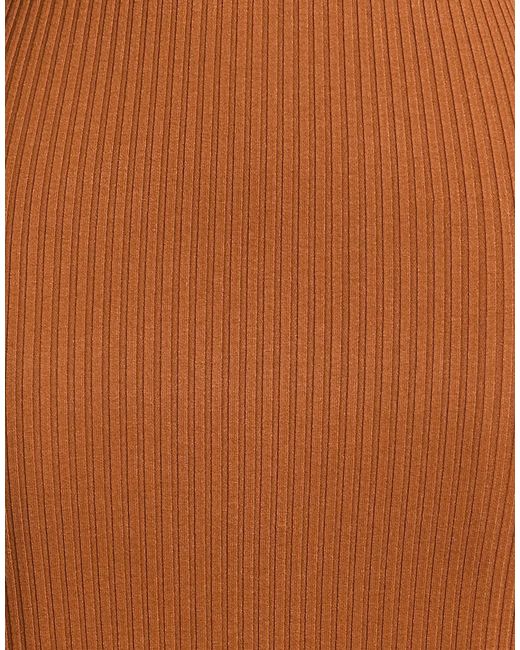 ViCOLO Brown Midi Dresses