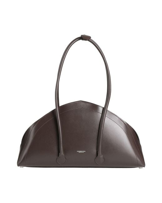 FEDERICO CINA Brown Shoulder Bag