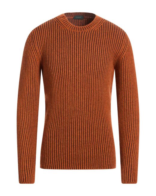 Pullover Zanone de hombre de color Brown