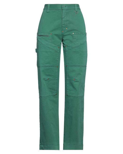 MARINE SERRE Green Pants