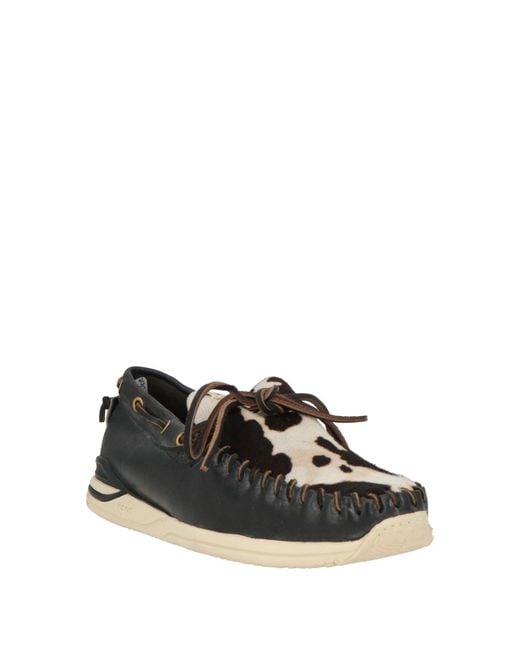 Visvim Black Loafers Leather