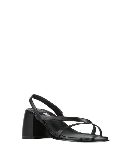 Free Lance Black Sandals Leather