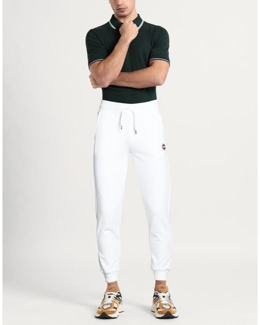 Colmar White Pants for men