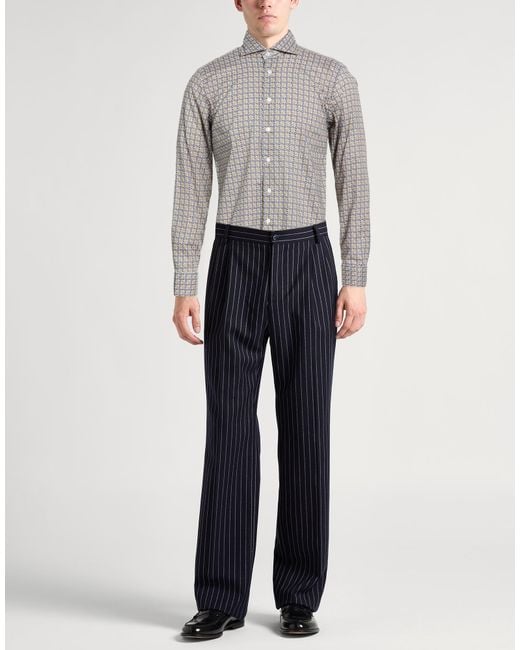 Fedeli Gray Shirts for men