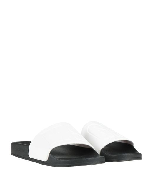MSGM White Sandals for men