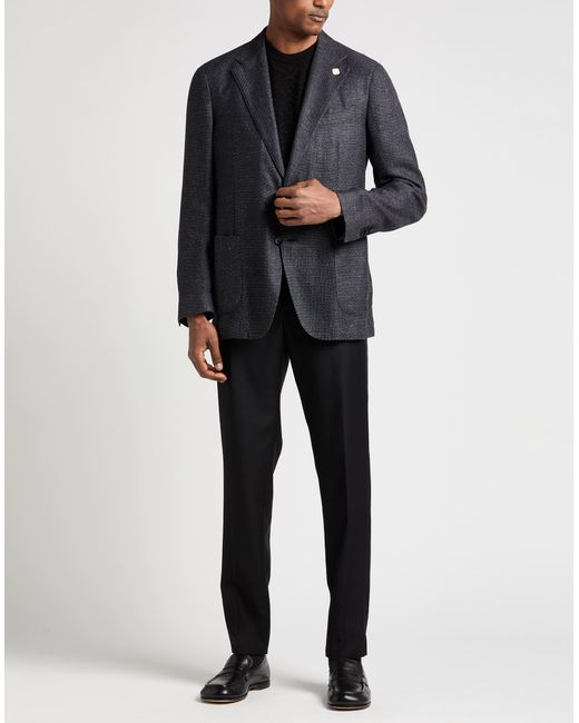 Americana Lardini de hombre de color Black