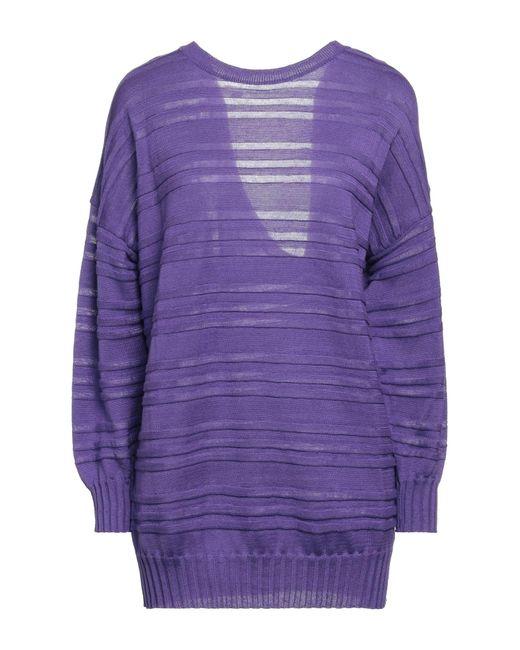SIMONA CORSELLINI Purple Pullover