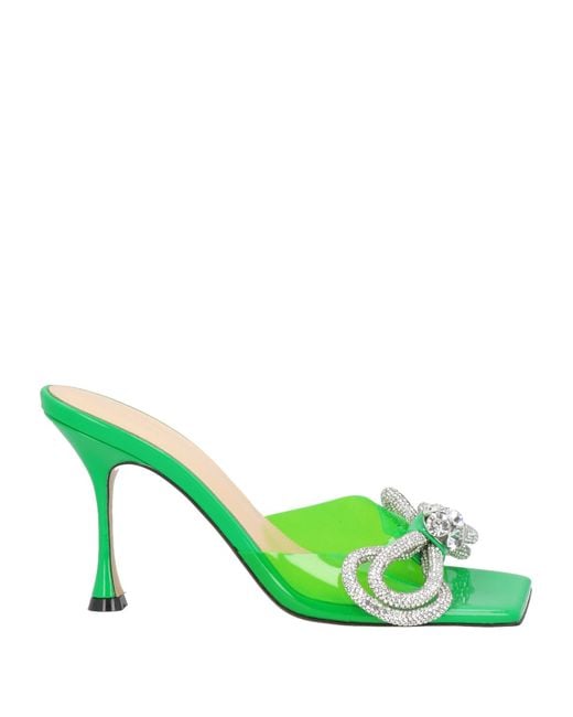 Mach & Mach Green Sandals