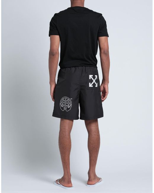 Bañador Exact Opp Off-White c/o Virgil Abloh de hombre de color Black