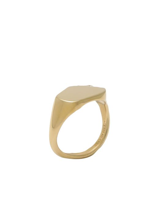 Maria Black Metallic Ring