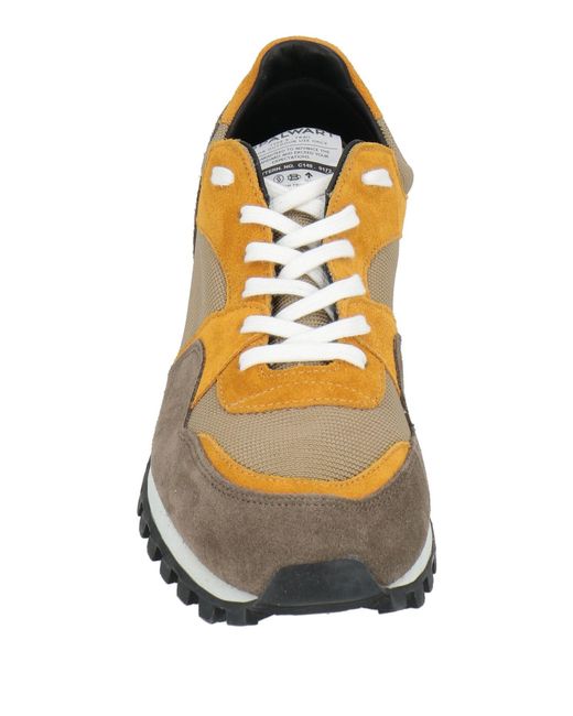 Spalwart Multicolor Sneakers Leather, Textile Fibers for men