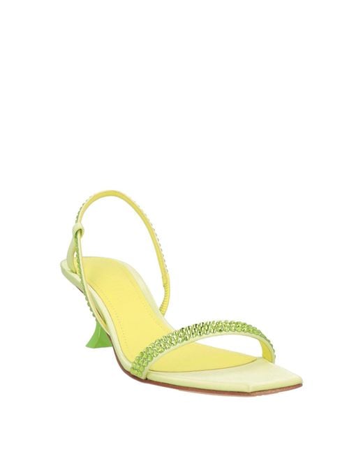 3Juin Metallic Sandals