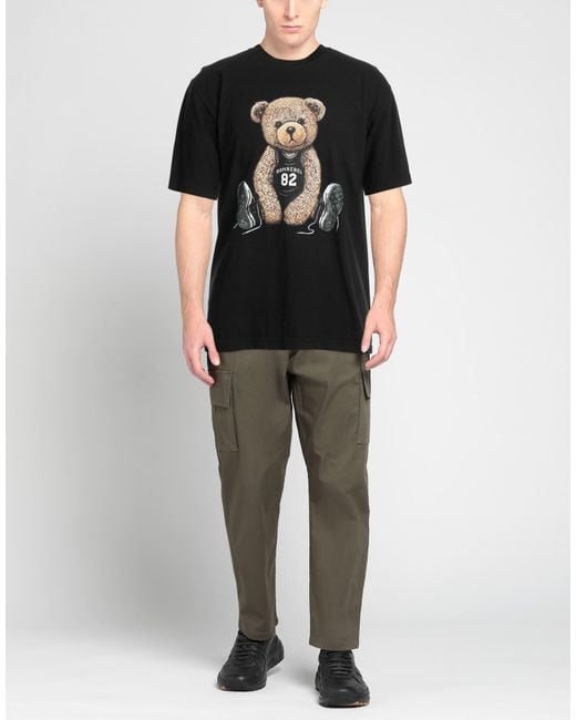 DOMREBEL Black T-shirt for men