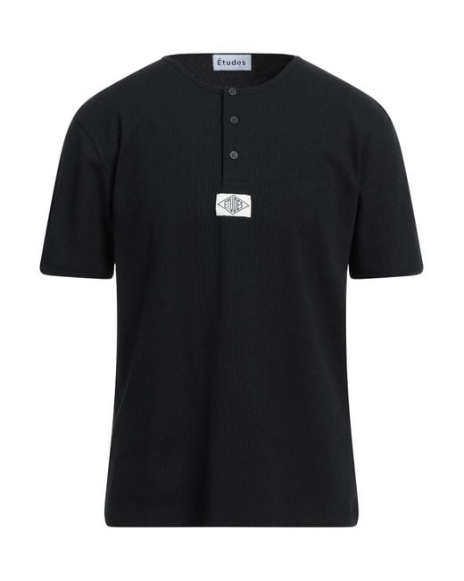 Etudes Studio Black T-shirt for men