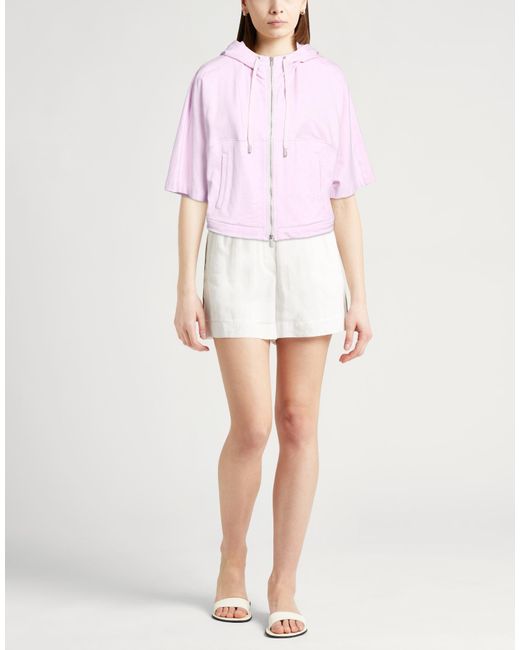 Peserico Pink Sweatshirt Cotton, Elastane