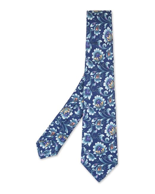 Kiton Krawatten & Fliegen in Blue für Herren