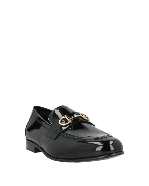 Ferragamo Black Loafers Leather