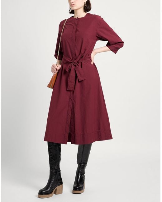 Ottod'Ame Red Midi Dress