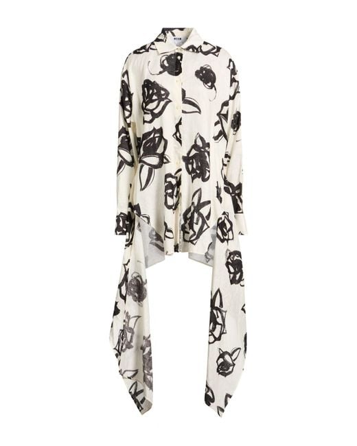 MSGM White Hemd