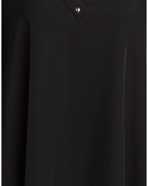 Please Black Mini Dress Polyester, Elastane