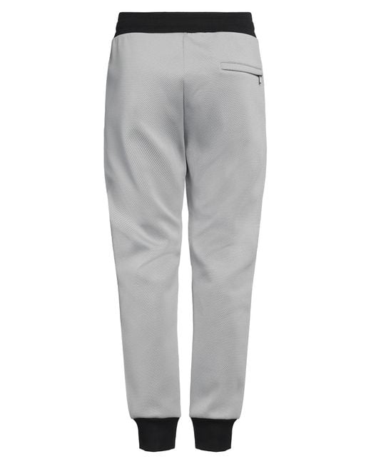 Dolce & Gabbana Gray Pants Polyester, Cotton, Polyamide, Elastane for men