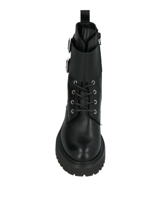 Guglielmo Rotta Black Ankle Boots