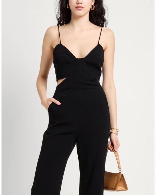 A.L.C. Black Jumpsuit Triacetate, Polyester