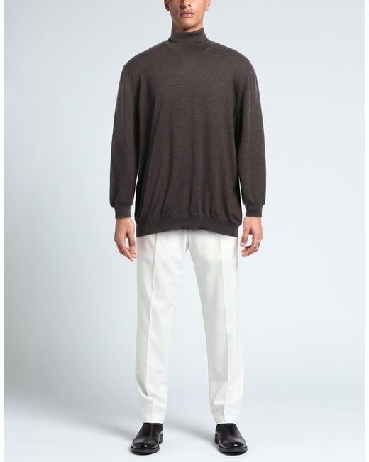 Gran Sasso Gray Turtleneck for men