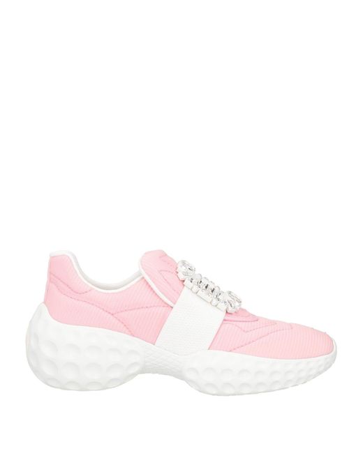 Roger Vivier Pink Sneakers