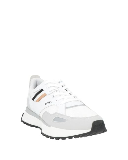 Boss White Trainers for men