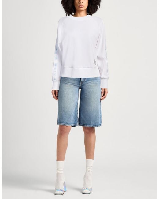 ARMANI EXCHANGE White Sweatshirt