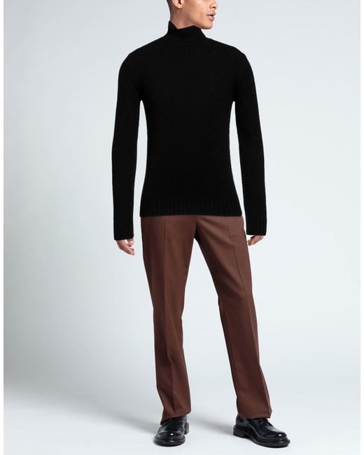 FILIPPO DE LAURENTIIS Black Turtleneck for men