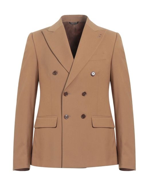 Daniele Alessandrini Brown Blazer for men