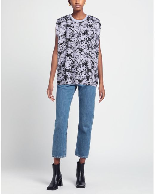 REMAIN Birger Christensen Blue T-shirt