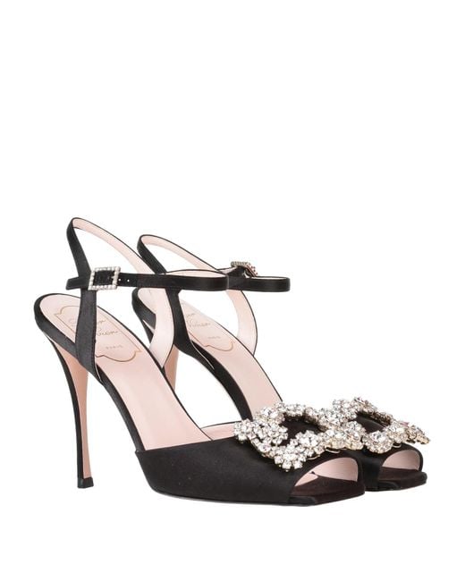 Roger Vivier Black Sandals
