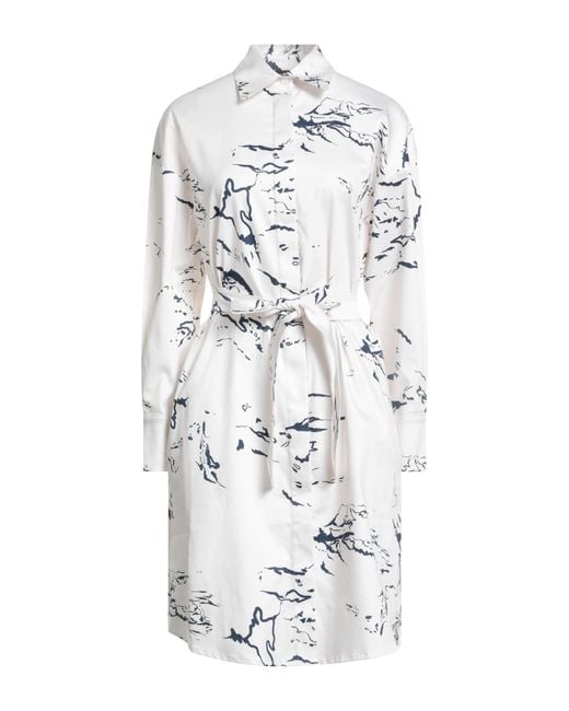 Alpha Studio White Mini Dress