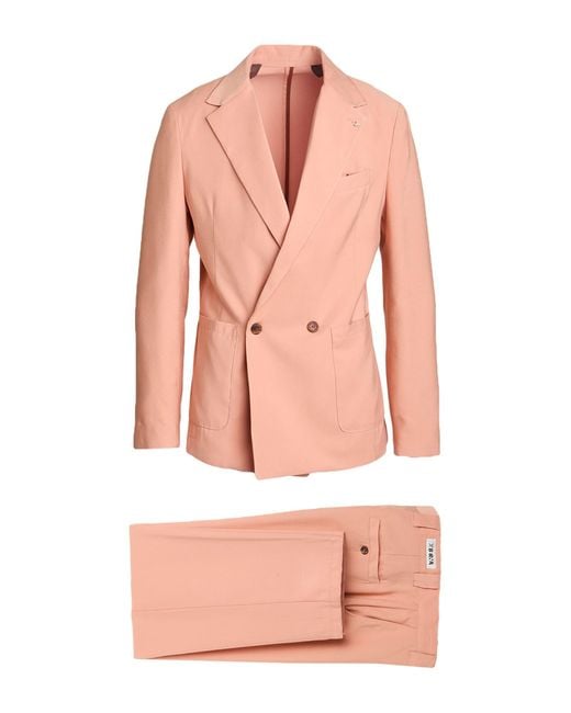 Berna Pink Suits for men