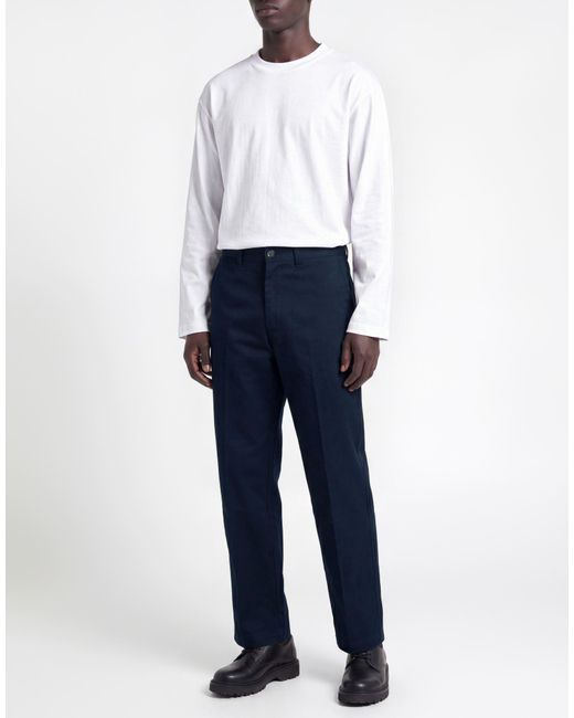 Cruna Blue Pants Cotton for men