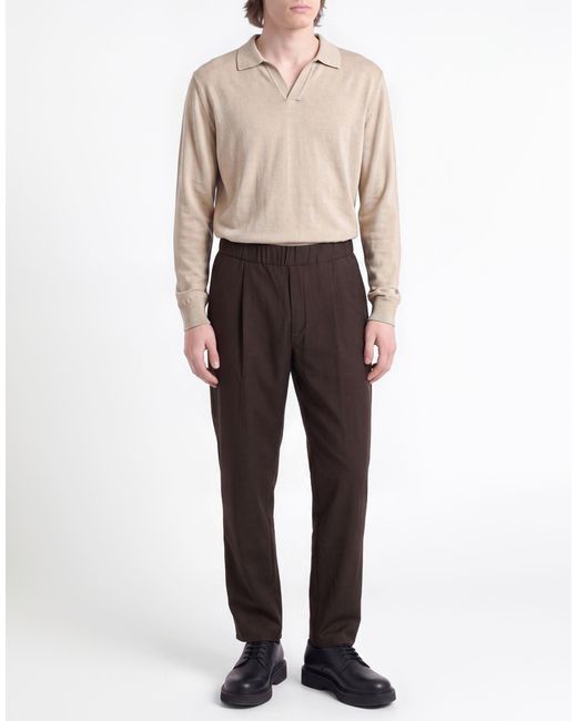 Laneus Black Trouser for men