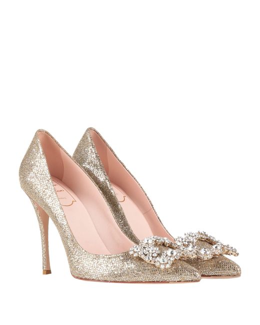Roger Vivier Metallic Pumps