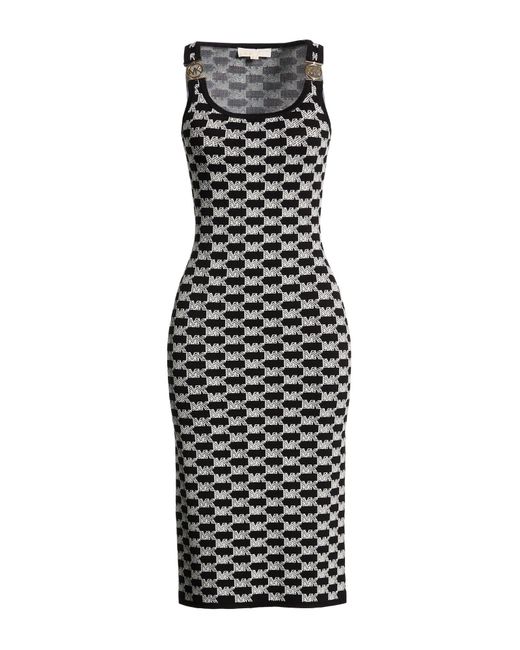 MICHAEL Michael Kors Black Midi Dress