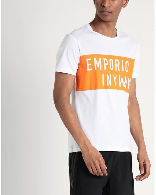 Emporio Armani White T-shirt for men