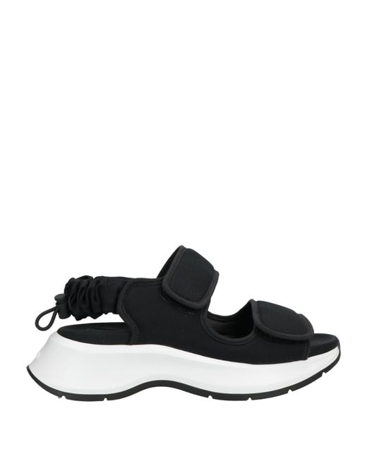 Hogan Sandals Black