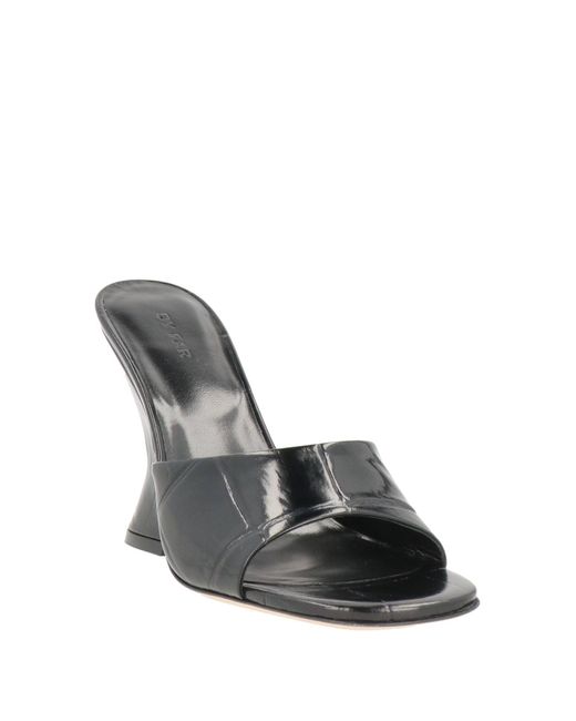 By Far Gray Sandals
