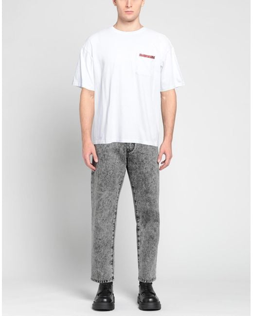 Bluemarble White T-shirt for men