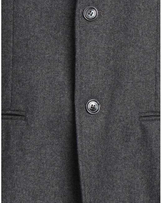 Grey Daniele Alessandrini Flannel Suit Jacket in Grey (Gray) for Men | Lyst