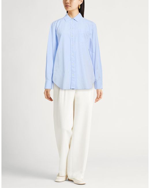The Row Blue Shirt Cotton